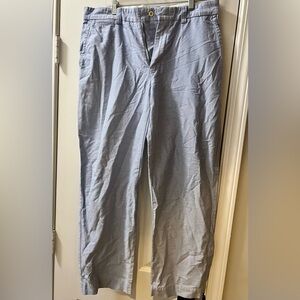 Polo by Ralph Lauren Linen Dress Pant - Light Blue Size 34x30